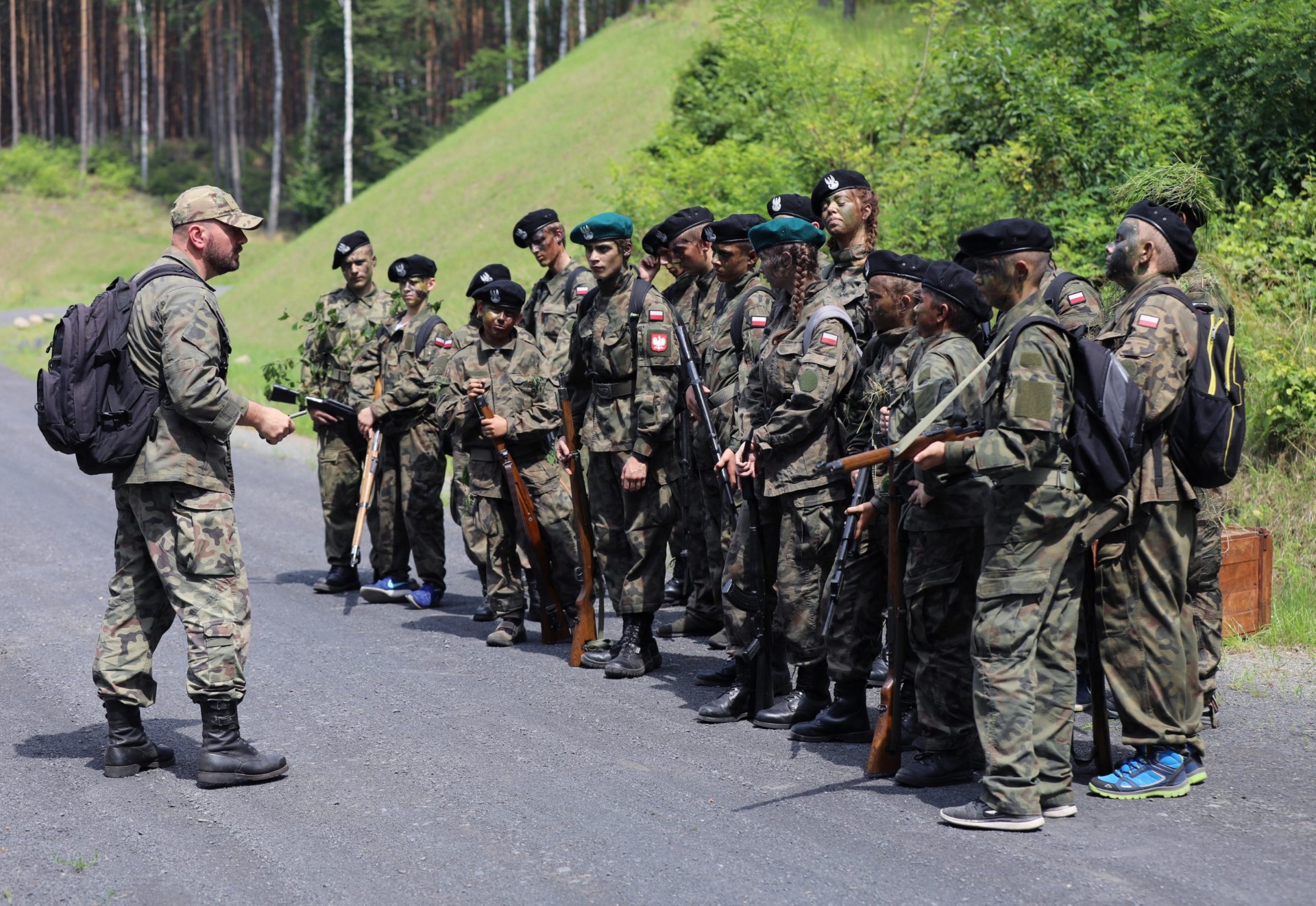 obóz Obóz militarny z czynnymi żołnierzami - MASTER Lubniewice w Lubniewice