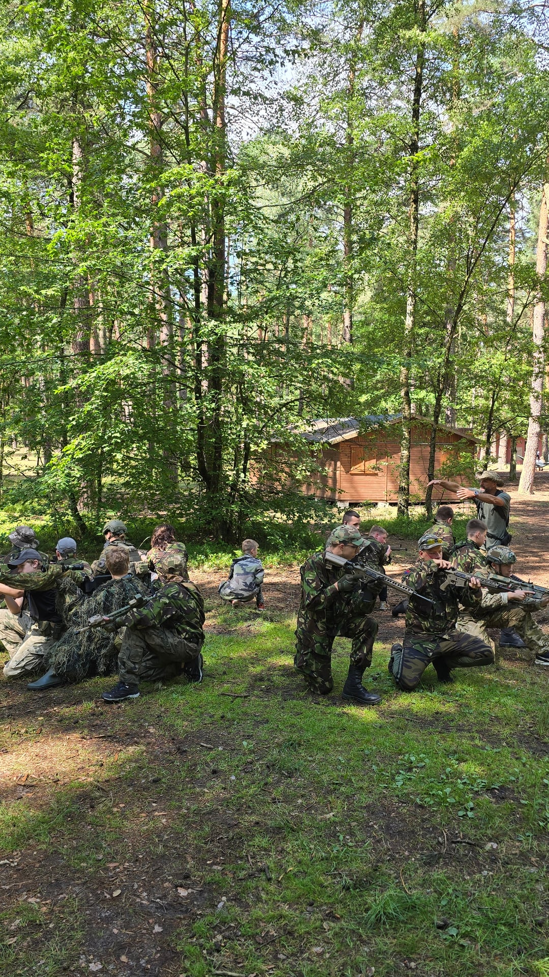 obóz Obóz ASG z żołnierzami Wojsk Specjalnych. Dla nastolatków 14 w Kostkowice