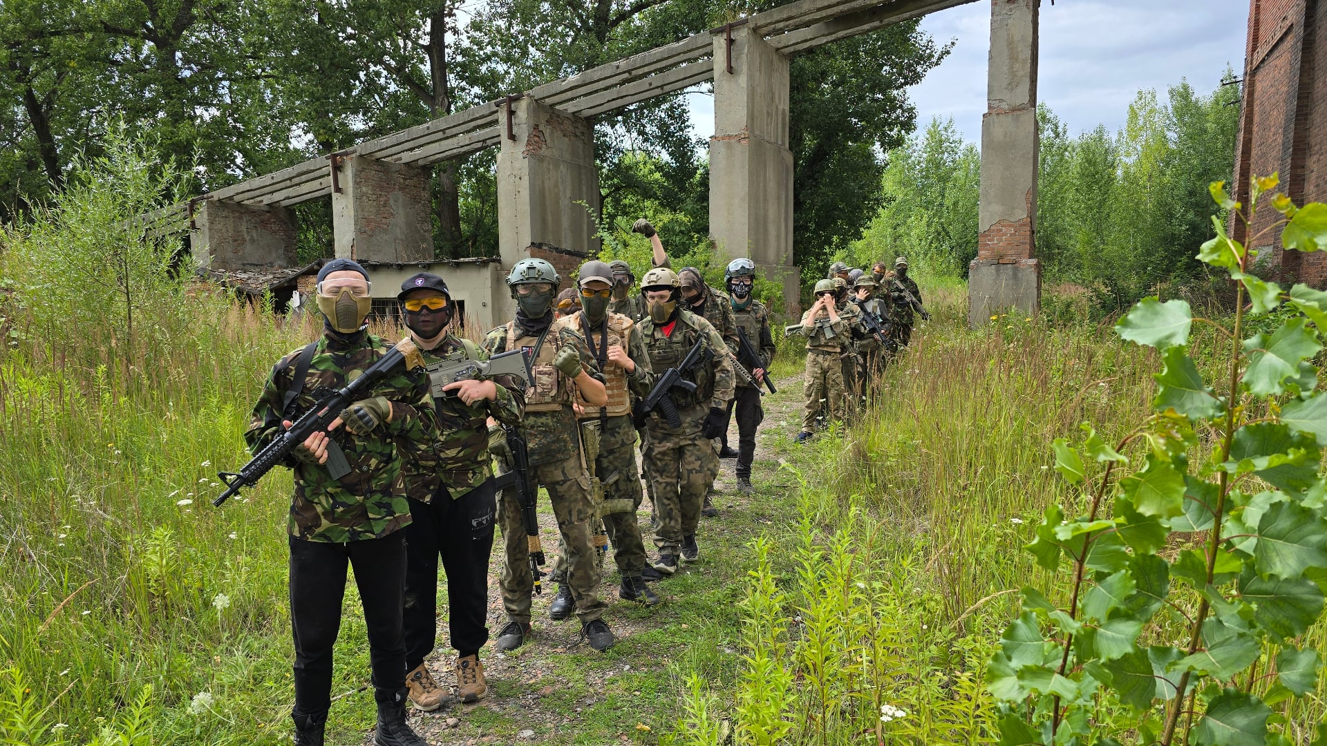 obóz Obóz ASG z żołnierzami Wojsk Specjalnych. Dla nastolatków 14 w Kostkowice