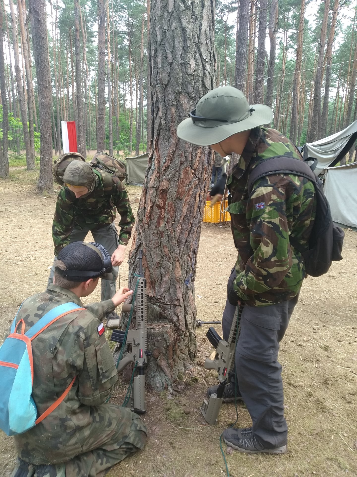 obóz Obóz ASG z żołnierzami Wojsk Specjalnych. Dla nastolatków 14 Baza Kokotek w Lubliniec